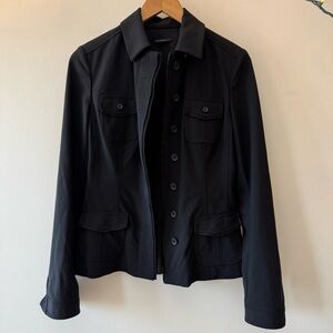 Ellie Tahari Women's Black Military Jacket, possibly size M